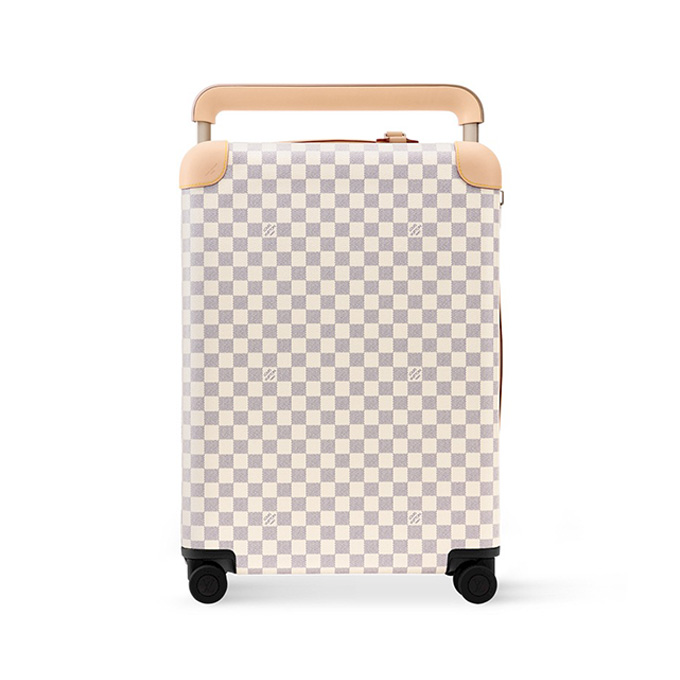 lv louis vuitton horizon damier azur checkboard rolling cabin luggage